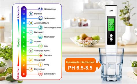 Ph Messger T Tds Ec Temperatur Tester Wassertester Trinkwasser Ph
