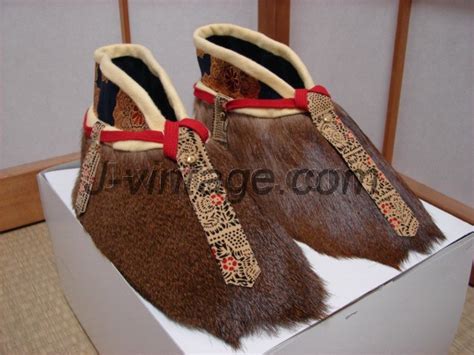 Kegutsu Japanese Samurai Armor Yoroi Shoes