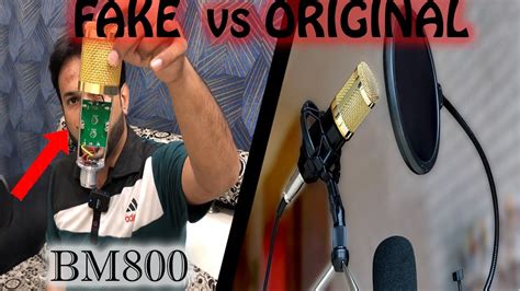 HOW TO CHECK FAKE OR ORIGINAL BM800 MICROPHONE MUST WATCH BEFORE