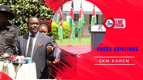 Live Azimio One Kenya Press Briefings YouTube