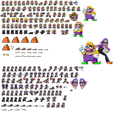 Wario And Waluigi Sprites Undertale Version Pixel Art Maker Images