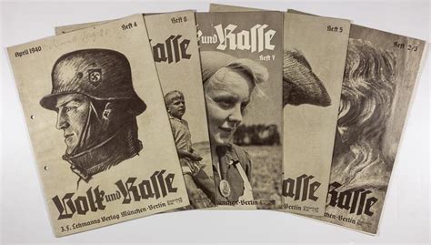 Lot - "VOLK UND RASSE" MAGAZINE