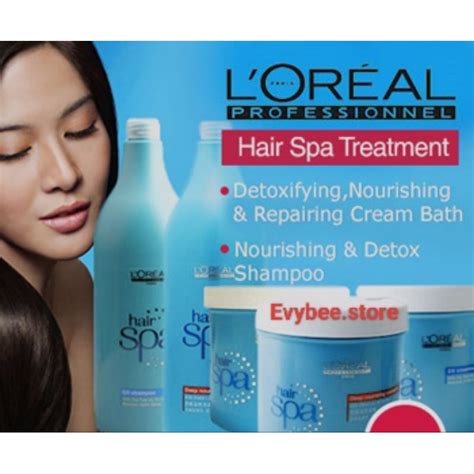 L Oreal Professional Hair Spa Shampoo 1 5L Hair Spa Creambath Mask