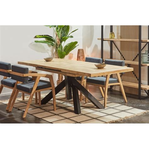 Mesa Comedor Ares Extensible Roble 140 220 Cm Compra Online Noryk Home