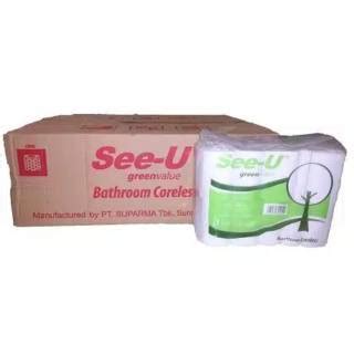 Jual Tissue SEE U Bathroom Coreless Tisu Roll Tisu Gulung Isi 10