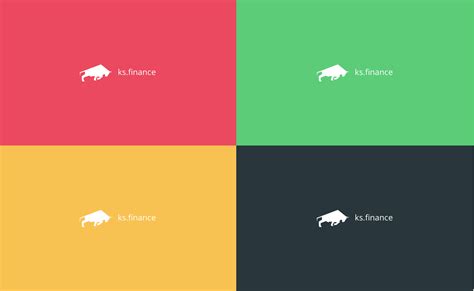 ks finance branding  behance