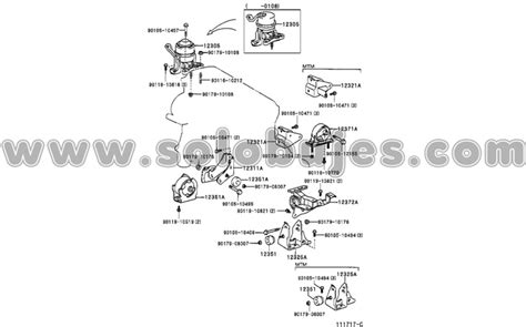 Soporte Motor Derecho Rav4 2001 Solobujes