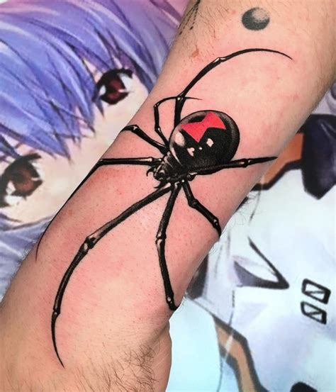 30 Unique Black Widow Spider Tattoos You Must Love Style VP