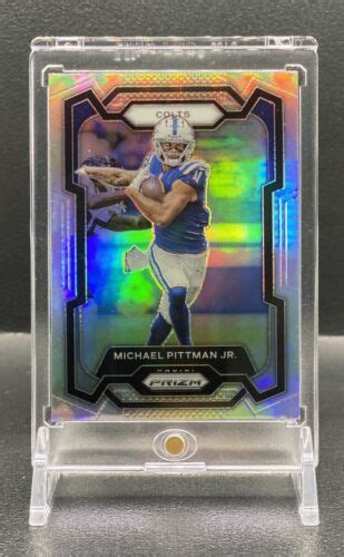 MICHAEL PITTMAN JRCOLTS 2023 Panini Prizm SILVER PRIZM HOLO No 129