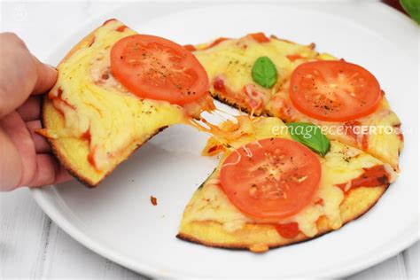 Pizza Low Carb de Frigideira Emagrecer Certo Receitas saudáveis