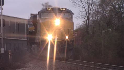 CSX 3031 Leads CSX I025 20 At The Diamonds In Cordele GA 12 21 22