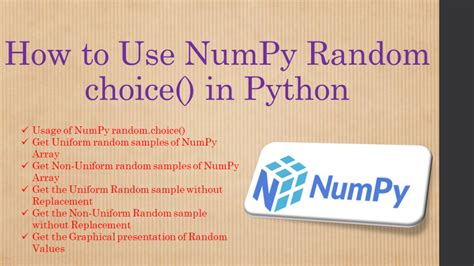 How To Use NumPy Random Choice In Python Spark By Examples