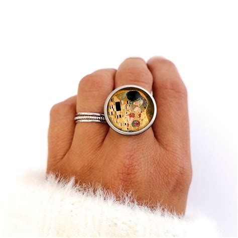 Bague Fantaisie Klimt Le Baiser BIJOUX ByKloe