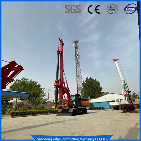 Hydraulic Small Rotary Piling Rig Machine For Electric Power