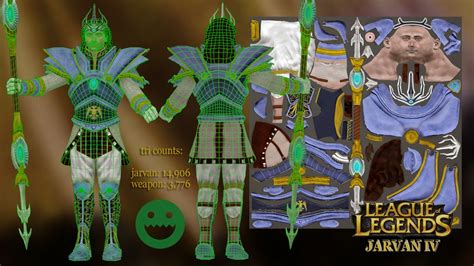 riot art contest jarvan iv polycount