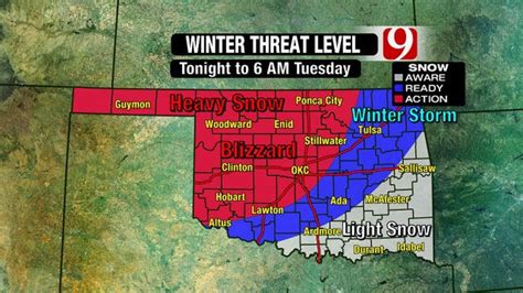 Powerful Winter Storm Moving Closer To Oklahoma