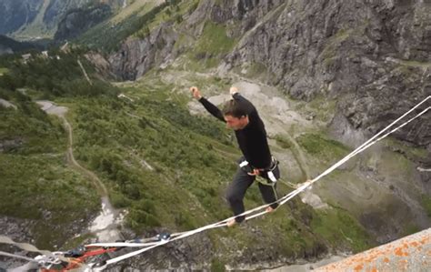 German Daredevil Breaks World Record With Perilous Slacklining Stunt VIDEO Towleroad Gay News