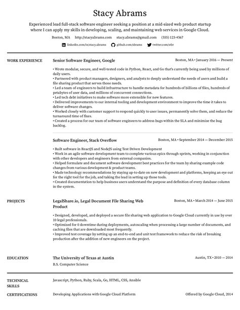 Key Computer Skills To List On Your Resume In With Examples