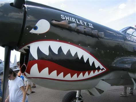 Curtiss P 40 Warhawk Walkaround Photographies English