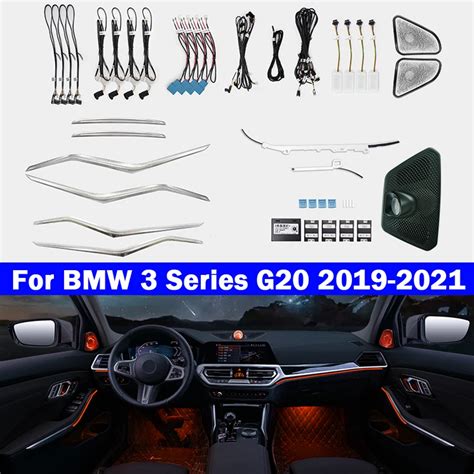 Decorative Ambient Light For Bmw 3 Series G20 G28 2019 2021 Car Colors Led Door Interior