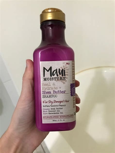 Maui Moisture Heal Hydrate Shea Butter Shampoo Review Abillion