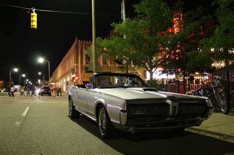 Car Show Outtake 1967 Mercury Cougar Convertible Cheshire Cat