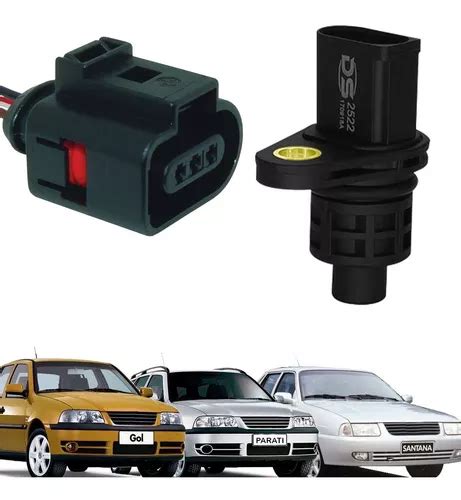 Sensor De Velocidade Vw Gol G2 G3 G4 1 0 1 6 1 8 2 0 Chicote