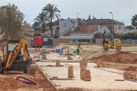 Así van las Obras del parque La Siesta de la urbanización de San Luís