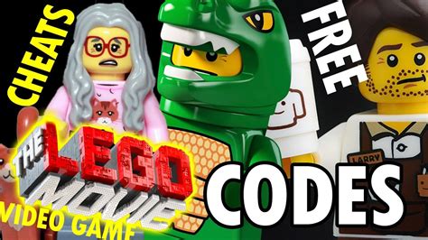 Lego Movie Cheat Codes For Free Characters Emmet Lizard Mrs