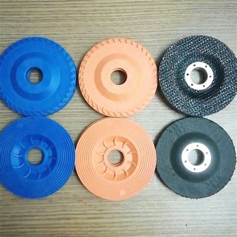 Blue And Orange Color All Kinds Of Plastic Flap Disc Backing Pad 105mm