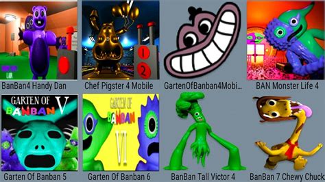 Banban 4 Handy Dan Chef Pigster 4 Mobi Garten Of Banban 4 BAN Monster