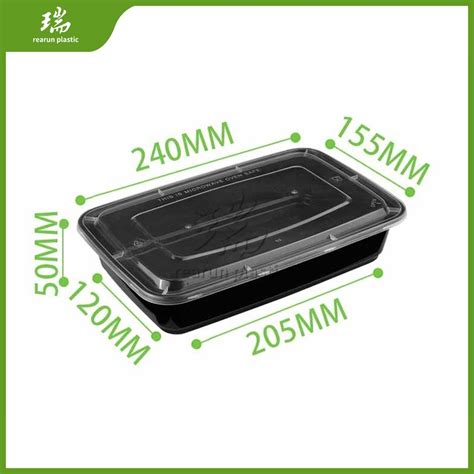 Rearun Disposable Plastic Food Containers Suppliers Pet Food Container