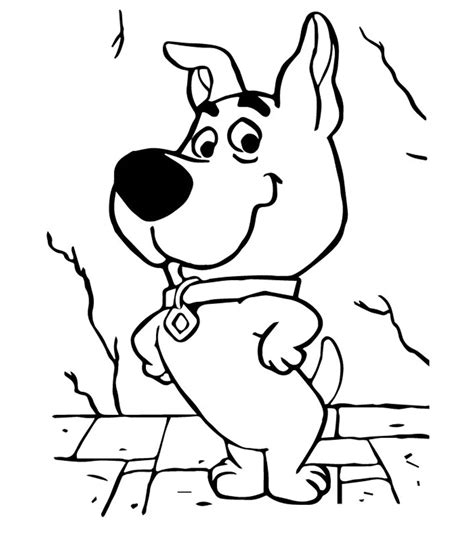 Scooby Doo Desenho Para Colorir - 9