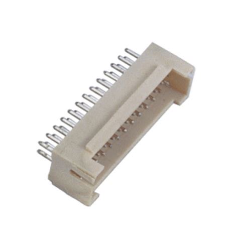 2 0 Mm Pitch Connector Dual Row Straight Wafer Housing PA66 White UL94V