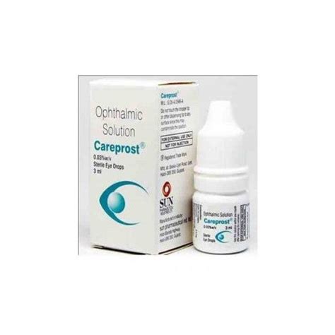 Careprost Eye Drop Packaging Type Bottle Packaging Size Ml At