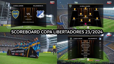 Scoreboard Conmebol Libertadores PES 2017 Premium YouTube