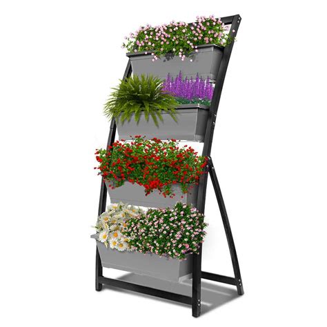 Outland Living 6 Ft Raised Garden Bed Steel Vertical Garden