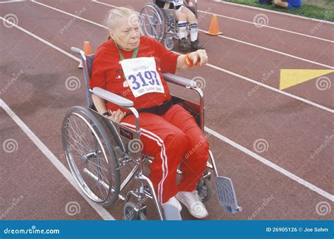 Wheelchair Special Olympics Athlete Editorial Photo Image Of Disabled