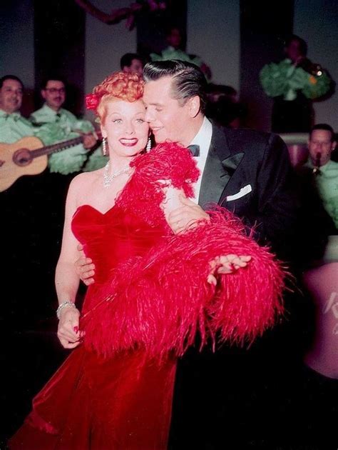 Desi Arnaz With His Wife Lucille Ball I Love Lucy Love Lucy I Love Lucy Show