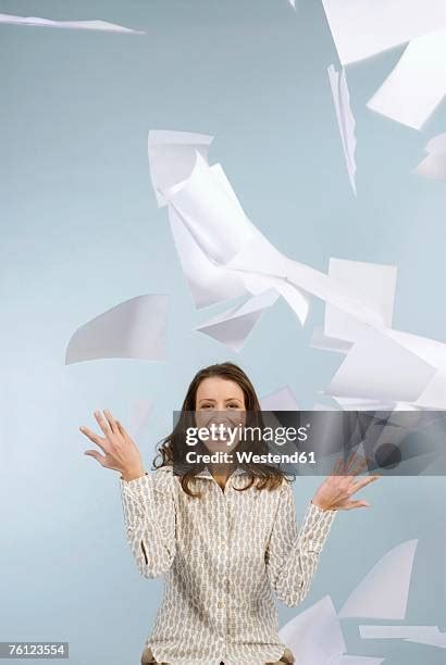 Women Throwing Papers Photos And Premium High Res Pictures Getty Images