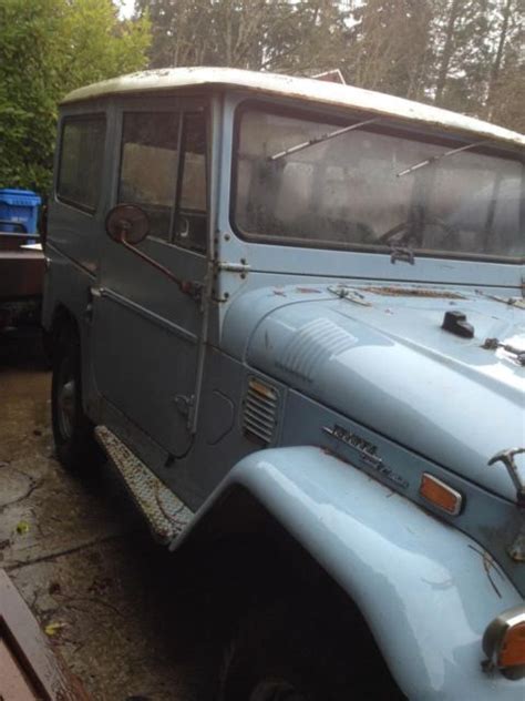 1971 TOYOTA LAND CRUISER MODEL FJ40