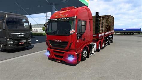 LIVE ETS2 1 48 ESPECIAL IVECO HI WAY QUALIFICADO NA RODAGEM MAPA