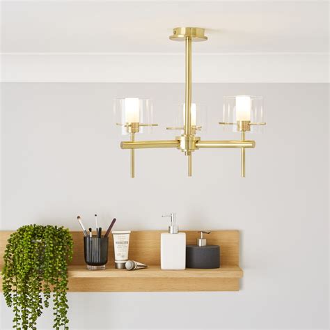 Gold Bathroom Ceiling Light - Gene - Better Bathrooms