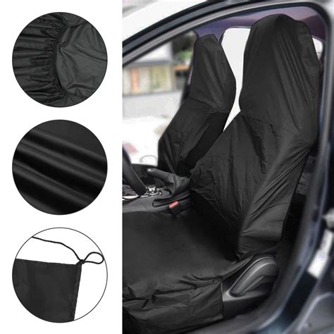 2pcs Waterproof Seat Cover Car Accessories Universal Auto Seat Covers Seat Protectors Breathable