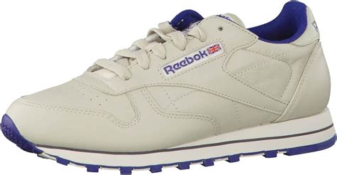 Reebok Mädchen Classic Lthr 28413 Sneaker Beige Ecru Nav 35 5 Amazon De Schuhe And Handtaschen