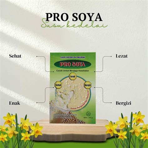 Jual SUSU BUBUK KEDELAI PRO SOYA 200 G Shopee Indonesia