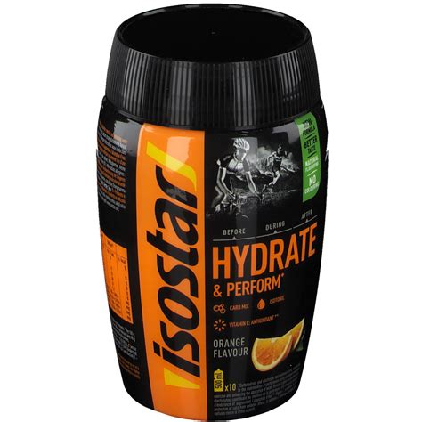 Isostar Hydrate And Perform Orange Pulver 400 G Shop Apothekeat