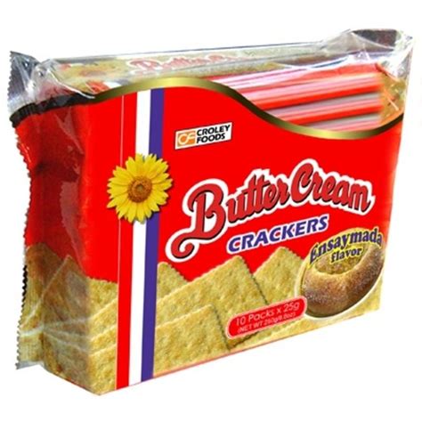 Croley Foods Ensaymada Flavor Buttercream Crackers 250 G Instacart