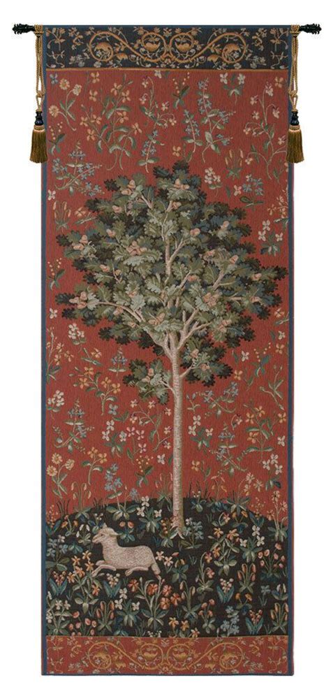 Chene Medieval French Tapestry - Wall Art Hanging - Home Décor - 73x29 Inch in 2024 | Medieval ...