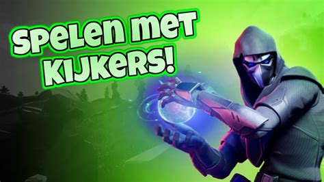 LIVE SQUADS MET KIJKERS Fortnite Battle Royale MET KIJKERS ROAD